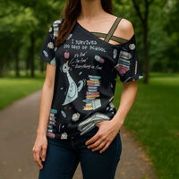 I Survived 100 Days of School Cross Shoulder Shirt Funny Pigeon 100th Day Teacher