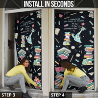I Survived 100 Days of School Door Cover Funny Pigeon 100th Day Teacher