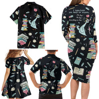 I Survived 100 Days of School Family Matching Long Sleeve Bodycon Dress and Hawaiian Shirt Funny Pigeon 100th Day Teacher