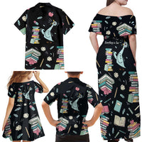 I Survived 100 Days of School Family Matching Off Shoulder Maxi Dress and Hawaiian Shirt Funny Pigeon 100th Day Teacher