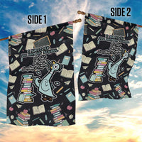 I Survived 100 Days of School Garden Flag Funny Pigeon 100th Day Teacher