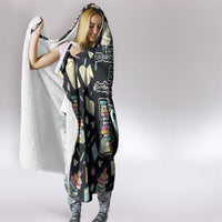 I Survived 100 Days of School Hooded Blanket Funny Pigeon 100th Day Teacher