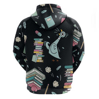I Survived 100 Days of School Hoodie Funny Pigeon 100th Day Teacher