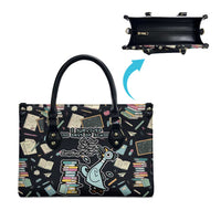I Survived 100 Days of School Leather Bag Funny Pigeon 100th Day Teacher