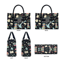 I Survived 100 Days of School Leather Bag Funny Pigeon 100th Day Teacher