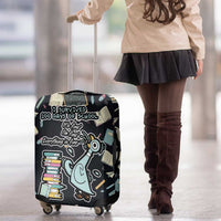 I Survived 100 Days of School Luggage Cover Funny Pigeon 100th Day Teacher