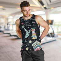I Survived 100 Days of School Men Tank Top Funny Pigeon 100th Day Teacher