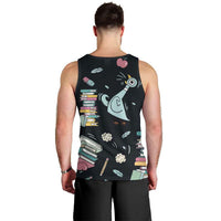 I Survived 100 Days of School Men Tank Top Funny Pigeon 100th Day Teacher