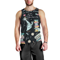 I Survived 100 Days of School Men Tank Top Funny Pigeon 100th Day Teacher