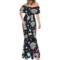 I Survived 100 Days of School Mermaid Dress Funny Pigeon 100th Day Teacher