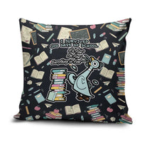I Survived 100 Days of School Pillow Cover Funny Pigeon 100th Day Teacher