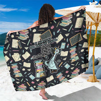 I Survived 100 Days of School Sarong Funny Pigeon 100th Day Teacher