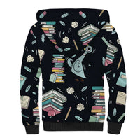 I Survived 100 Days of School Sherpa Hoodie Funny Pigeon 100th Day Teacher