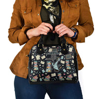 I Survived 100 Days of School Shoulder Handbag Funny Pigeon 100th Day Teacher