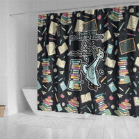I Survived 100 Days of School Shower Curtain Funny Pigeon 100th Day Teacher