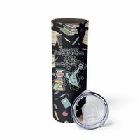 I Survived 100 Days of School Skinny Tumbler Funny Pigeon 100th Day Teacher