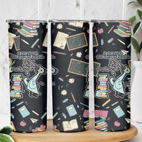 I Survived 100 Days of School Skinny Tumbler Funny Pigeon 100th Day Teacher