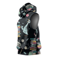 I Survived 100 Days of School Sleeveless Hoodie Funny Pigeon 100th Day Teacher