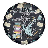 I Survived 100 Days of School Spare Tire Cover Funny Pigeon 100th Day Teacher