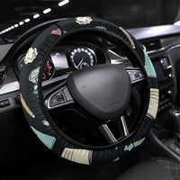 I Survived 100 Days of School Steering Wheel Cover Funny Pigeon 100th Day Teacher