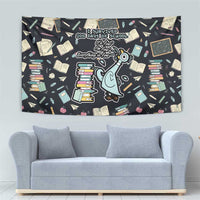 I Survived 100 Days of School Tapestry Funny Pigeon 100th Day Teacher