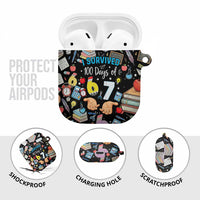 I Survived 100 Days of 67 AirPods Case 100th Day of School Teachers Kids