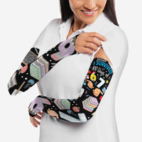 I Survived 100 Days of 67 Arm Sleeves 100th Day of School Teachers Kids