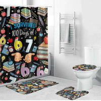I Survived 100 Days of 67 Bathroom Set 100th Day of School Teachers Kids