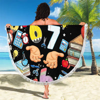 I Survived 100 Days of 67 Beach Blanket 100th Day of School Teachers Kids