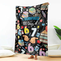I Survived 100 Days of 67 Blanket 100th Day of School Teachers Kids