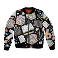 I Survived 100 Days of 67 Bomber Jacket 100th Day of School Teachers Kids