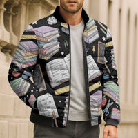 I Survived 100 Days of 67 Bomber Puffer Jacket 100th Day of School Teachers Kids