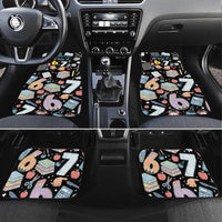 I Survived 100 Days of 67 Car Mats 100th Day of School Teachers Kids