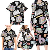 I Survived 100 Days of 67 Family Matching Long Sleeve Bodycon Dress and Hawaiian Shirt 100th Day of School Teachers Kids