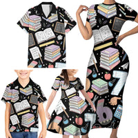 I Survived 100 Days of 67 Family Matching Short Sleeve Bodycon Dress and Hawaiian Shirt 100th Day of School Teachers Kids