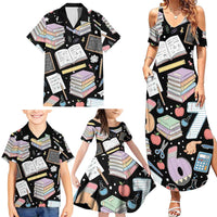 I Survived 100 Days of 67 Family Matching Summer Maxi Dress and Hawaiian Shirt 100th Day of School Teachers Kids