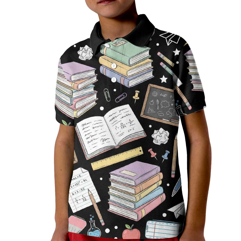 I Survived 100 Days of 67 Kid Polo Shirt 100th Day of School Teachers Kids