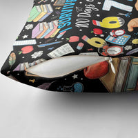 I Survived 100 Days of 67 Pillow Cover 100th Day of School Teachers Kids