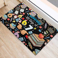 I Survived 100 Days of 67 Rubber Doormat 100th Day of School Teachers Kids