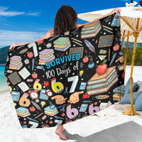 I Survived 100 Days of 67 Sarong 100th Day of School Teachers Kids