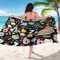 I Survived 100 Days of 67 Sarong 100th Day of School Teachers Kids