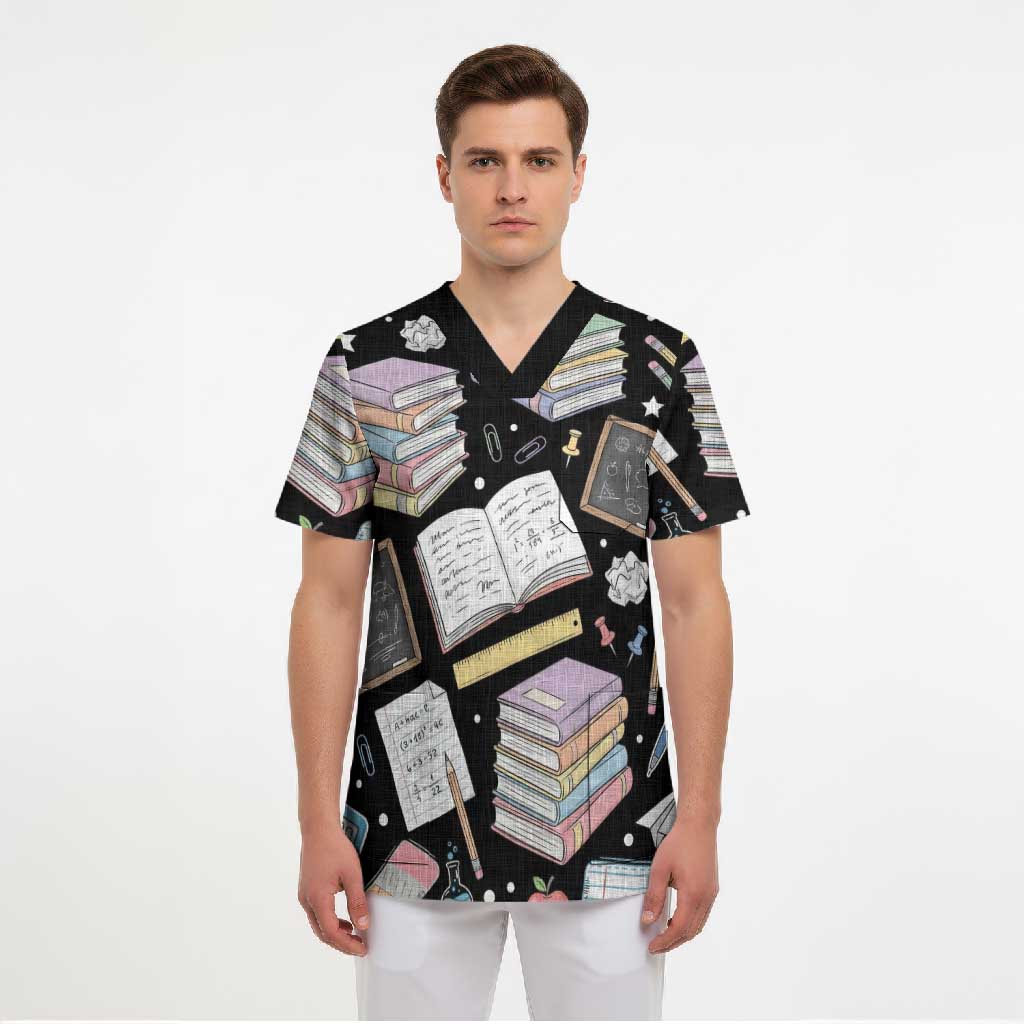 I Survived 100 Days of 67 Scrub Top 100th Day of School Teachers Kids