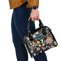 I Survived 100 Days of 67 Shoulder Handbag 100th Day of School Teachers Kids