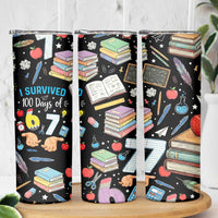 I Survived 100 Days of 67 Skinny Tumbler 100th Day of School Teachers Kids