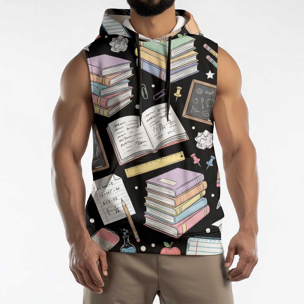 I Survived 100 Days of 67 Sleeveless Hoodie 100th Day of School Teachers Kids