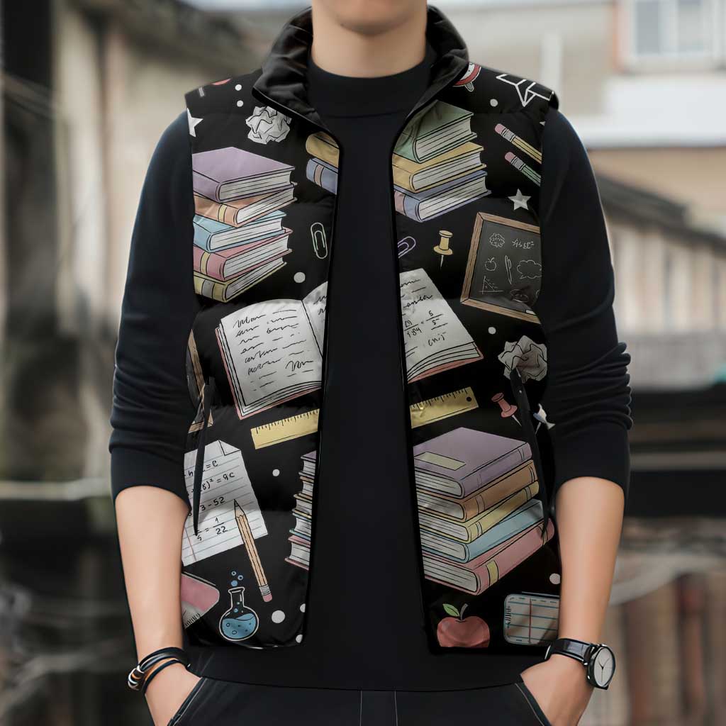 I Survived 100 Days of 67 Sleeveless Puffer Jacket 100th Day of School Teachers Kids