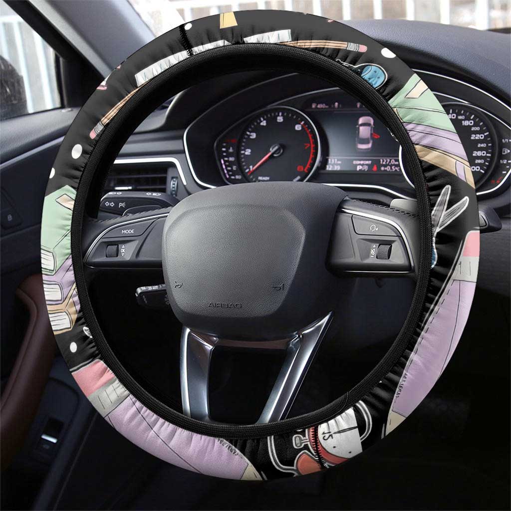 I Survived 100 Days of 67 Steering Wheel Cover 100th Day of School Teachers Kids