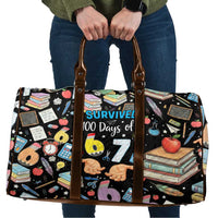 I Survived 100 Days of 67 Travel Bag 100th Day of School Teachers Kids