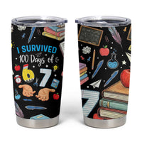 I Survived 100 Days of 67 Tumbler Cup 100th Day of School Teachers Kids