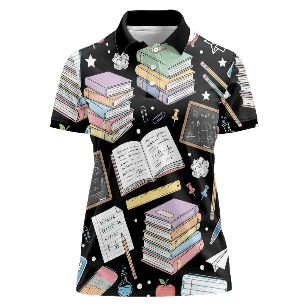 I Survived 100 Days of 67 Women Polo Shirt 100th Day of School Teachers Kids